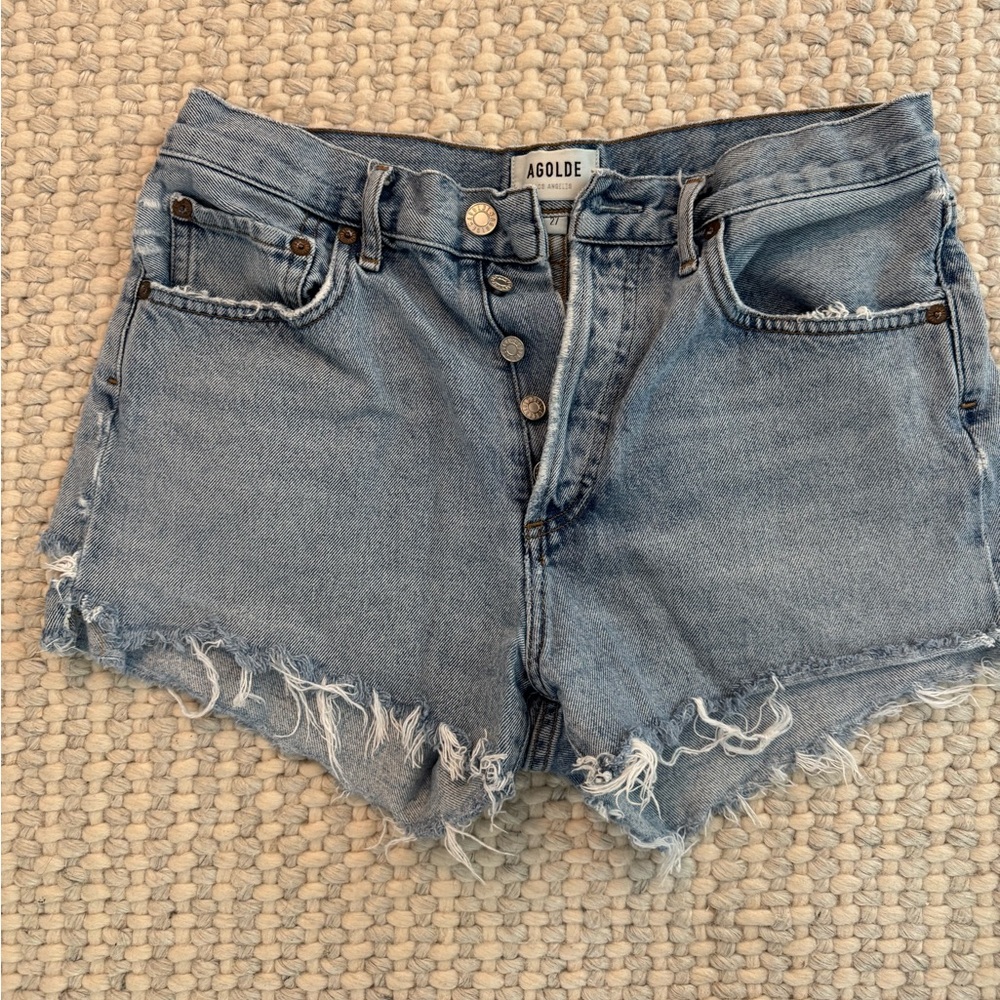 AGOLDE Parker Denim Shorts - Size 27